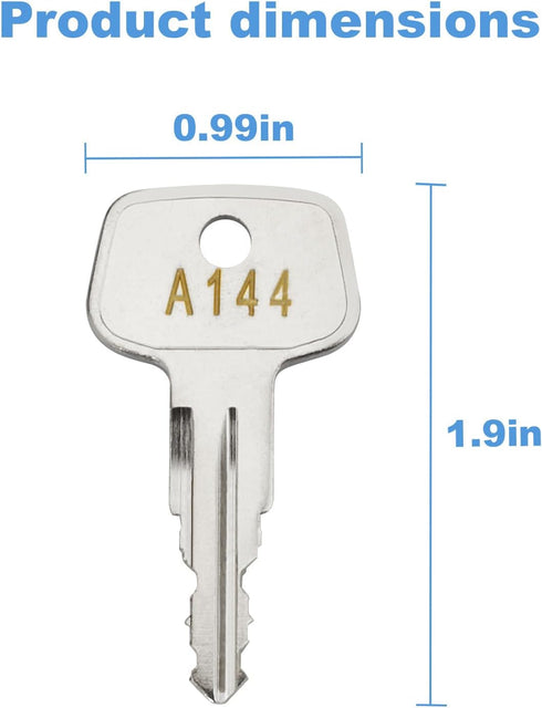 A144 SKS roof Rack Key for Yakima SKS Ski,Crossbars,Carrier Racks,Roof and Cargo Box.(Code A144) by VIDABTE