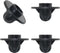 ITROLLE 4PCS 16mm Tubing Dia Camping Chair Foot Camping Chair Leg Covers Detachable