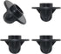 ITROLLE 4PCS 16mm Tubing Dia Camping Chair Foot Camping Chair Leg Covers Detachable