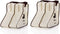 Portable 2 Pack Short Boots Storage Bag, Boots Protector Cover (Beige)