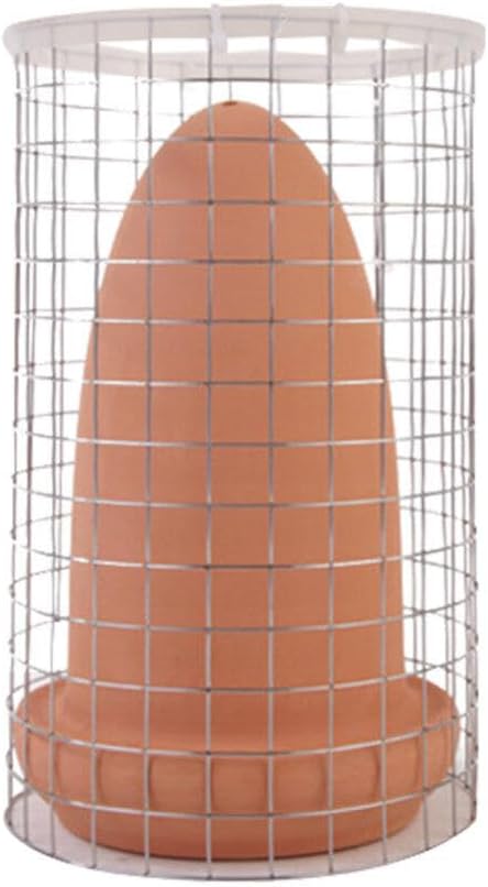 Ipetboom Spawning Bucket Set, Slate Stone Aquarium Angel Fish Live Angelfish Spawning Cone for Fish Eggs Cones Clay Rock