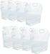 WMXWAN 21 Gallons (8 pcs, 2.6 Gallons Each), Water Storage Containers, Foldable Water