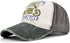 Vintage Baseball Cap, 100% Cotton Washed Denim Trucker Cap, Motorcycle Print Outdoor Sun Hat