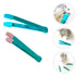 Balacoo 4pcs Brush Set - Plastic Eye Dogs Mini Combs for Cleaning Tear Stains, Lightweight Grooming Kit for Pets