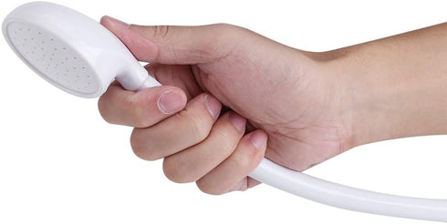Handheld Pet Bathing Shower Spray Head & Hose, Sink Faucet Shampoo Sprayer, Hair Washing, Grooming Accessories for Small Animals (Single Tap)