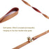Leather Dog Doorbells for Door Knob, Adjustable Brass Potty Training Bells for Puppy to Go Outside, Easy Dog Door Bell