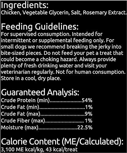 PetShoppe Premium Chicken Jerky Dog Treats - Made in USA, All Natural, 25 oz