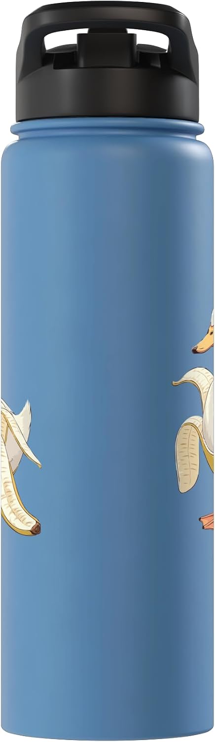 Funny Banana Jokes Fruit Lover SteMi Apparel Funny Banana Pun Fruit Lover Banana Jokes Stainless Steel Insulated Water