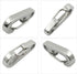Stainless Steel Dog Tag Quick Clips for Medium and Large Dog Collars