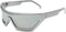 TKKTLLT Jelly Pink Large Frame Sunglasses Men and Women Outdoor Skiing Cycling Glasses
