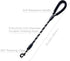 Dog Leash Short Training Dog leashes for Medium Large Dogs with Comfortable Padded Handle Up to 80lbs Black