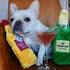 ZippyPaws Happy Hour Crusherz, Crinkle Dog Toy for Large and Small Dogs, Squeaky Toy Pack of 1