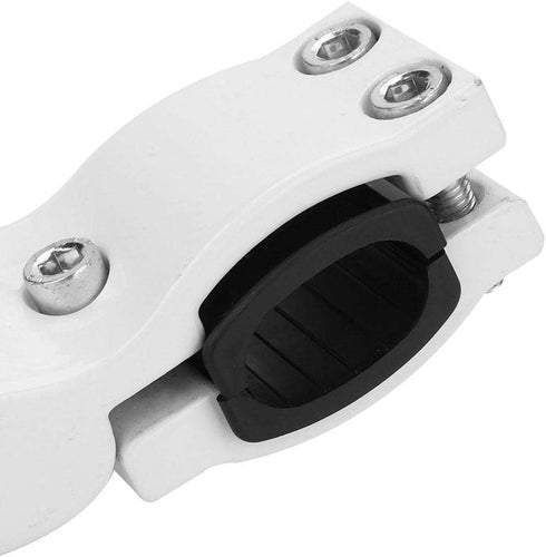 Qiilu White Aluminum Alloy Bike Kick Stand Fits for 16" 20" 24" 26"