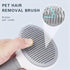 2pcs Dog Brush and Cat Brush - Self-cleaning Slicker Brush and Silicone Dog Bath Brush - Pet Hair Removal Tool for Long