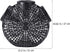 12.20X10.62X3.93 Inch Portable EEL Basket Lightweight Crab Shrimp Lobster Fishing Trap Bait Net Easy to Use Durable
