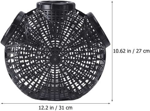 12.20X10.62X3.93In EEL Trap Crab Trap Portable Lobster Bait Fishing Net Lightweight Breathable Easy Use