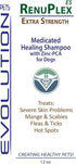 Medicated Dog Mange Shampoo, Extra Strength for Dogs, Eliminates Mange, Scabies & Skin Problems, Made in USA