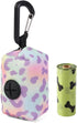 LZSOMPK Fashionable Dog Poop Bag Holder Dog Poop Bag Dispenser for Leash,with Metal