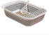 17.7"13.4" BNOSDM Collapsible Small Cat Litter Box for Kittens Open Potty Pan Foldable Cat Toilet with Scoop Senior