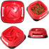 Slow Feeder Pet Eater Bowl, Medium, Elegant Red Color