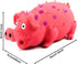 Squeaky Pig Dog Toys, 2 Pack Grunting Pig Dog Toy That Oinks Grunts for Small Medium Large Dogs, Grunting Pig Sound Play Dog Toy