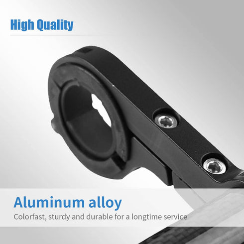 VGEBY Handlebar Extender - Aluminum Alloy Handlebar Extension Bracket for Bike Lamp Phone Holder Rack