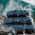 Large Capability Waterproof Folding Tent Storage Carry Bag for Camping Hiking Picnic Organizer (Black-S)