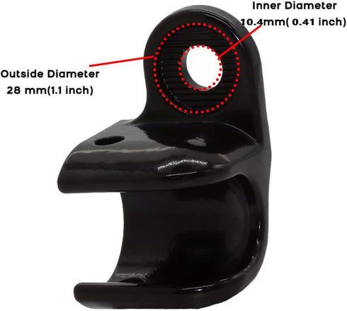 Thinvik Coupler Hitch: Compatible with Thule Bike Trailer, Thule Cadence, Coaster XT, Chariot Series Trailer