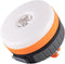 LIT-PaTH LED Camping Lantern, Rechargeable Light with Magnet Base, 2200 mAh, Emergency Survival Kit, Medium Orange, 1