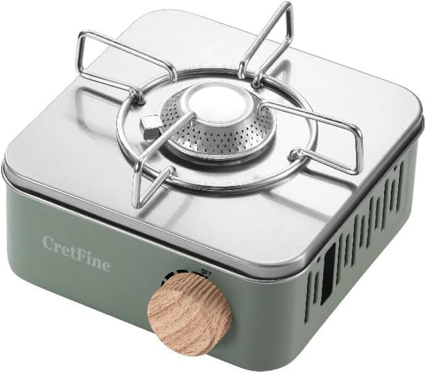 Portable Butane Camping Mini Gas Stove with Carrying Bag for Outdoor Cooking