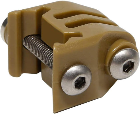 Picatinny Rails Bracket Adapter for GoPro Action Camera (Tan) Airsoft Rail Mounts