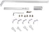 Pssopp Aluminum Alloy Flexible LED Mounting Arm for Fish Aquarium Light
