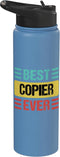 Copier Shirts & Gifts Copier Stainless Steel Insulated Water Bottle