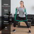 THERABAND CLX Resistance Band with Loops, Fitness Band for Home Exercise, Full Body Workouts, Green, Heavy, 5 Foot