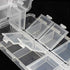 OriGlam Premium Tackle Boxes, 20 Compartments Plastic Storage Organizer, Adjustable Fishing Box