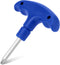 Golf Wrench with Plastic Handle, Adjustable Stainless Steel Tool for Golf Club Driver Shaft Adapter Torque