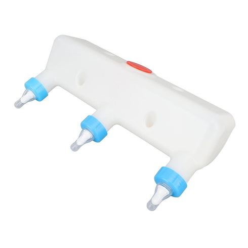 3 Pacifier Small Animal Milk Feeder, Goat Feeder Puppy Feeding Bottles Piglet Puppy Baby Lamp Goat Nipples for Feeding