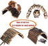 Hamiledyi Hamster Bridge, Rat Ladder Wooden Bridge Toy for Small Animals, Natural Hideout (Pack of 2)