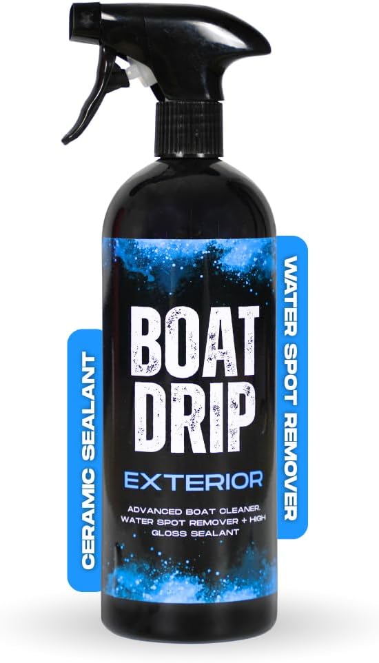 Exterior Cleaner, All Purpose Boat Cleaner with SiO Ceramic Sealant, Tangerine Scent