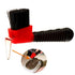 WHZAZGW 2 Pieces Horse Hoof Pick Brush with Soft Touch Rubber Handle, Portable Hoofpick in Random Colors