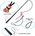 ASOCEA Dog Extendable Teaser Wand, Pet Flirt Stick Pole for Small Medium Large Dogs, Interactive Training Toy