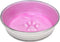 Loving Pets - Le Bol Dog Food Water Bowl Enamel Ceramic Bowl No Tip Stainless Steel Pet Bowl No Skid Spill Proof (Large, Rose)