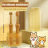 360 Dog & Cat Toothbrush Kit with Storage Cup, Silicone Mini Head Tongue Cleaning Brush, Pet Dental Care for Doggie