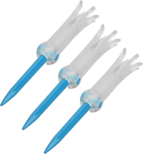 Pilipane Foldable Training Golf Tee, 3.3in Professional Golf Tees, Pack of 3 Anti Flying Accessories
