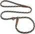 Mendota Pet Woodlands Slip Leash - Dog Lead and Collar Combo; 3/8 in x 6 ft; Made in The USA; for Small/Medium Breeds