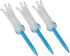 Pilipane Foldable Training Golf Tee, 3.3in Professional Golf Tees, Pack of 3 Anti Flying Accessories