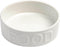 Park Life Ceramic Pet Bowls – Food Water Bowls for Small, Medium, Large Dogs and Cats - Cute Puppy Bowls (Medium, White)
