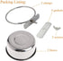 kathson 2 Pack Bird Feeding Dish Cups, Stainless Steel Parrot Feeders with Clamp Holder for Parakeet Cockatiels Conure