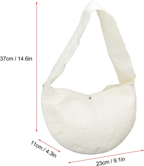 Asixxsix Dog Sling Carrier, Breathable Hand Free Soft Comfortable Durable Cat Sling Carrier for Small Dogs