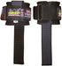 Heavy Duty Lifting Straps with Neoprene Padded Wrist Wraps & Rubber Grip Support Straps